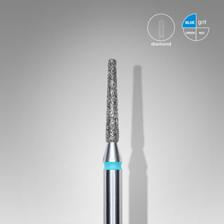Staleks Diamond Frees Bit Frustum Blue 1.6mm Long (Manicure Pedicure) By Fay