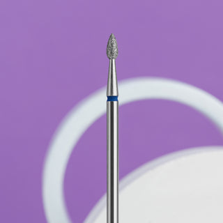 Staleks Diamond Frees Bit Drop Blue 2.3mm (Manicure Pedicure) By Fay