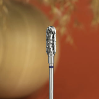 Staleks Carbide Nagel Freesbit Rounded Cylinder Blue 5.0mm By Fay