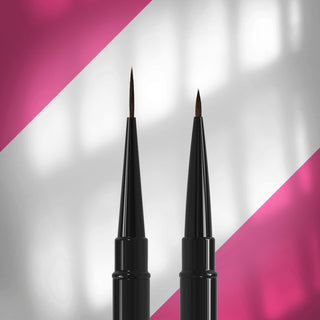 Staleks Dubbelzijdig Liner Penseel 7 & 10 mm NBE-01/03 – Voor French Nails & Nail Art By Fay