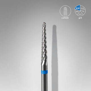 Staleks Carbide Nagel Freesbit Cone Blue 2.3mm By Fay