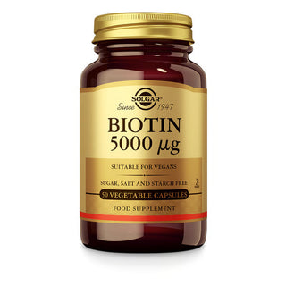 Biotin 5000 µg (biotine 5000 mcg) | 50 capsules byfay