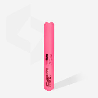 Staleks Pro Slanted Plastic Nail File Straight Base Expert 20S (SPBE-20s) By Fay