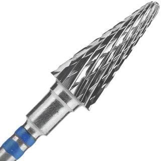 Staleks Carbide Nagel Freesbit Pointy Cone Blue 6.0mm (FT73B060/14) By Fay