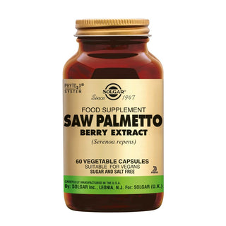 Solgar Saw Palmetto Berry Extract | 60 capsules byfay