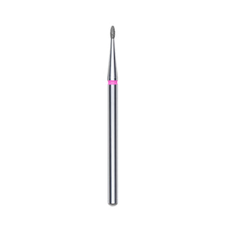 Staleks Diamond Frees Bit Rounded Drop Red 1.6mm (Manicure Pedicure) By Fay