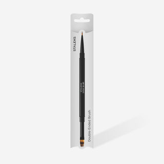 Staleks Dubbelzijdig Liner & Ombre Penseel 7 & 11 mm NBE-01/07 – Voor French Nails, Nail Art & Ombre By Fay