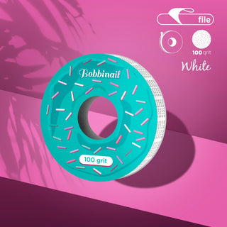 Staleks Pro Expert Nail File Refill Roll Bobbinail White (ATS-100W) By Fay