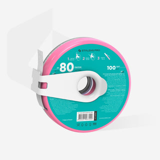 Staleks Pro Expert Nail File Refill Roll Abrasive Tape + case (AT-100W) By Fay