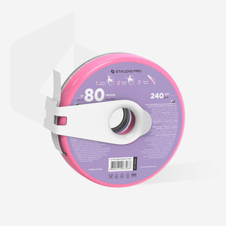 Staleks Pro Expert Nail File Refill Roll Abrasive Tape + case (AT-240w) By Fay