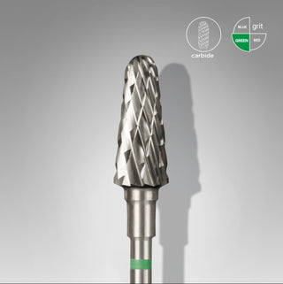 Staleks Carbide Nagel Freesbit Frustum Green 6.0mm By Fay