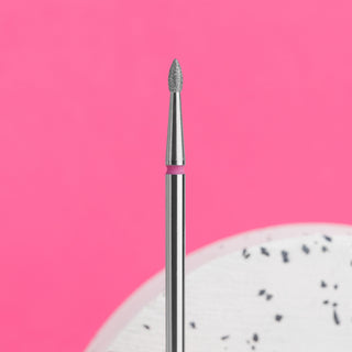 Staleks Diamond Frees Bit Flame XS Red 1.8mm (Manicure Pedicure) By Fay